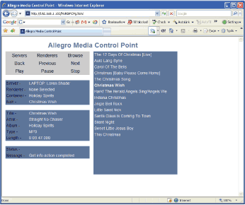 rdmc web interface