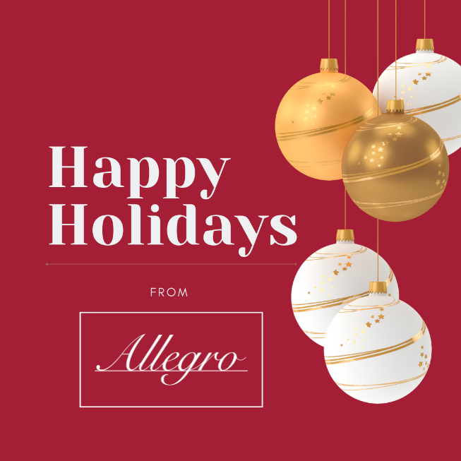 Happy Holidays from Allegro Software